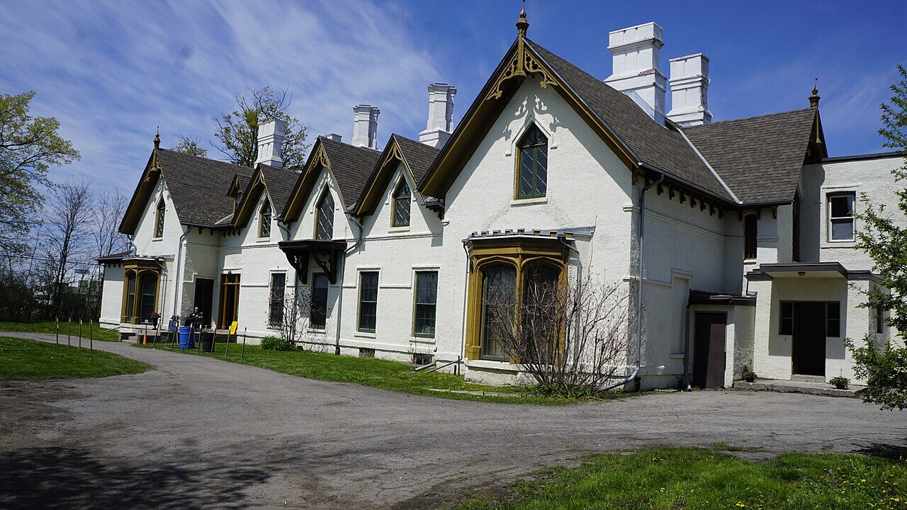 Auchmar Estate, a c.1854 Gothic Revival manor on Hamilton Mountain