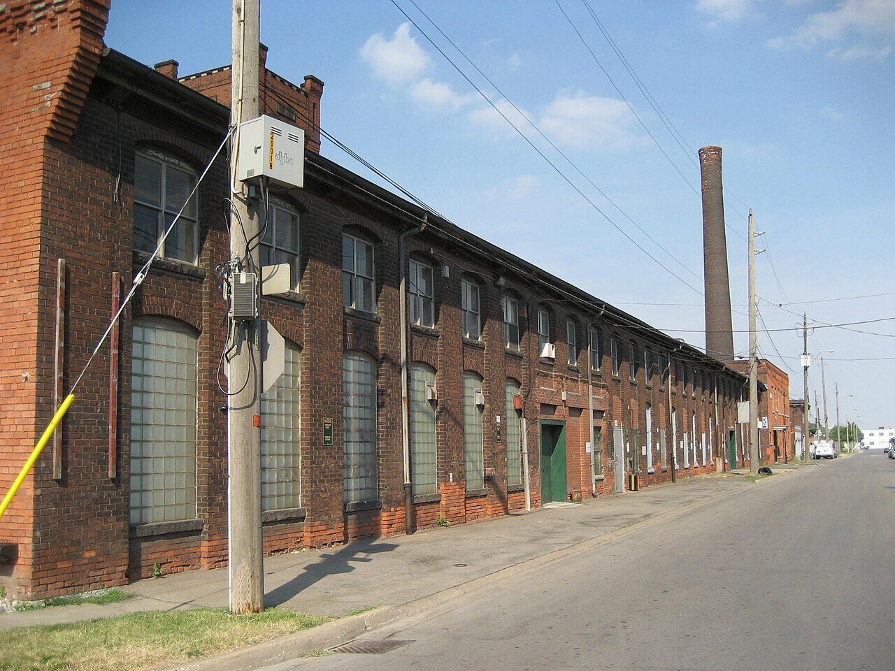 The Cotton Factory, the 1900 Imperial Cotton mill on Sherman Avenue North, now an arts hub