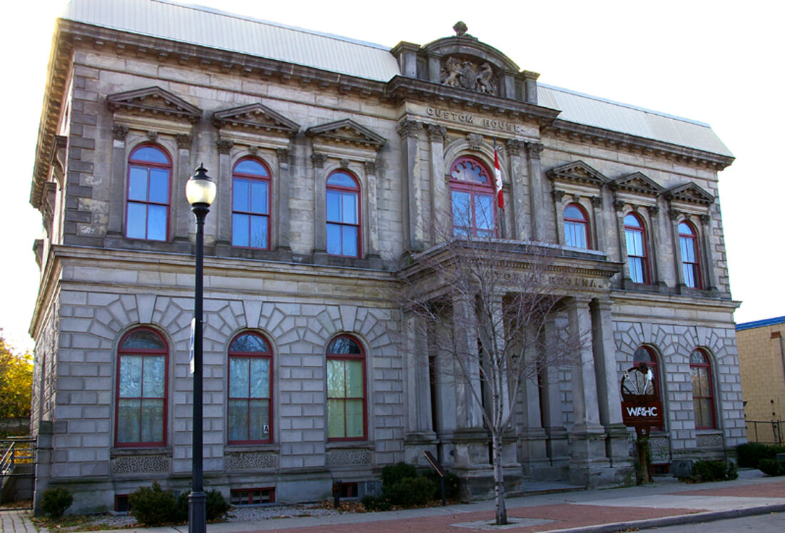 The 1860 Custom House, home of the Workers Arts and Heritage Centre