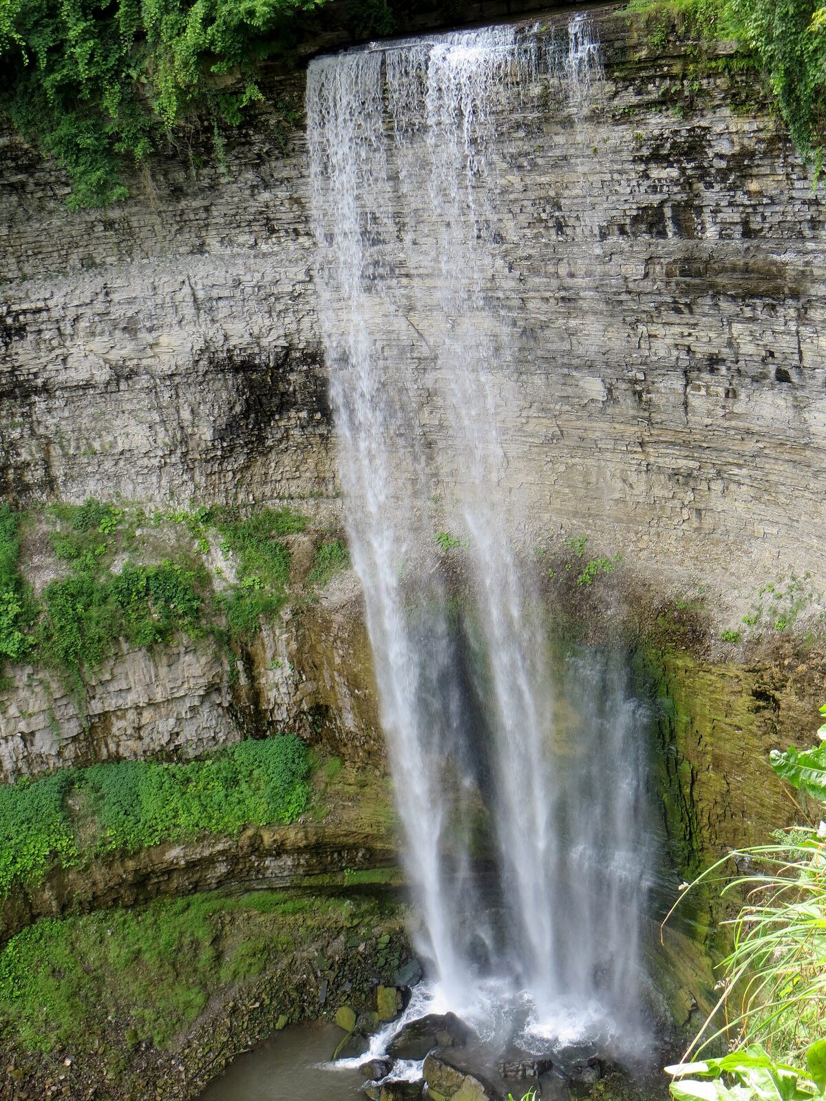 Tews Falls in Spencer Gorge, on the Niagara Escarpment near Hamilton