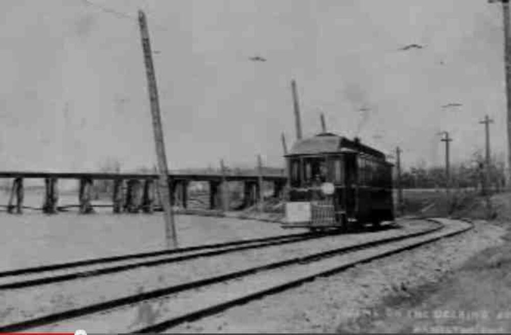 An early Hamilton Street Railway streetcar