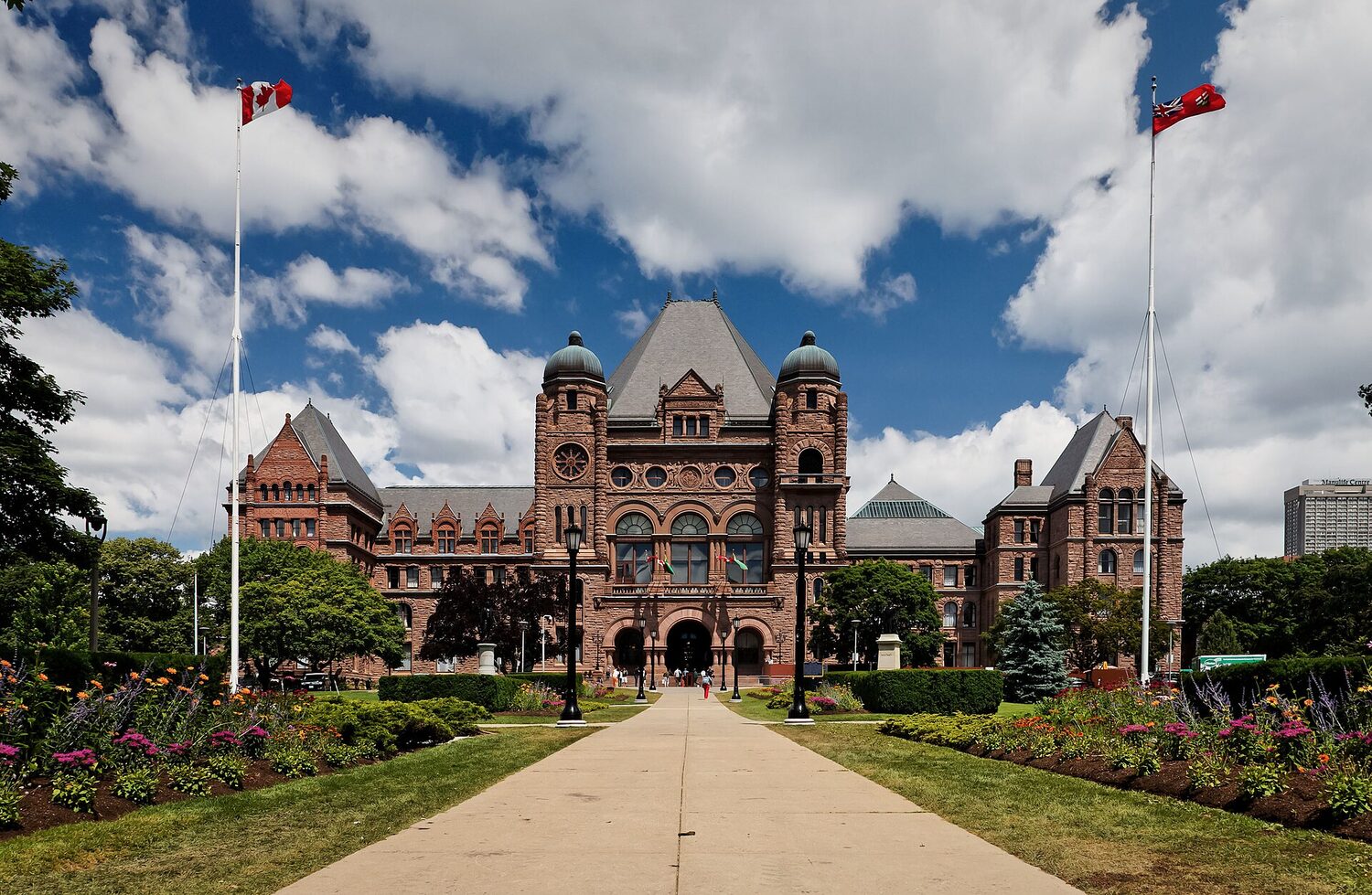 The Ontario Legislative Building at Queen's Park, Toronto